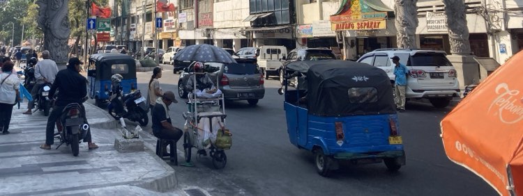 Bajaj in Chinatown Jakarta