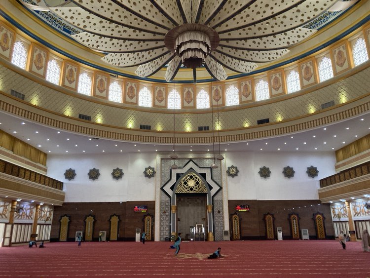 Islamic Center Mosque Interior (Mataram, Indonesia)
